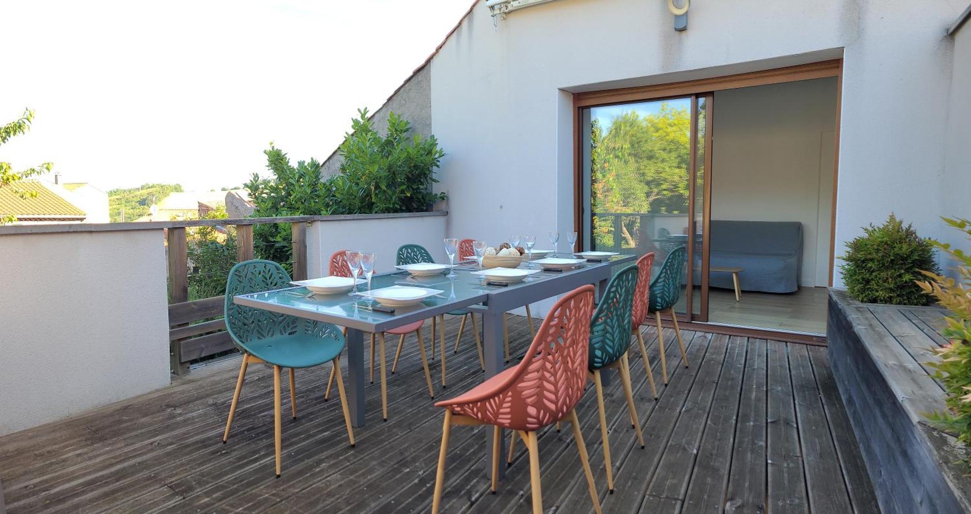Saint-Sandoux Les Maisons Bareyre - Grandes Maisons Avec Terrasse מראה חיצוני תמונה